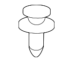 7147145753 - Body: Rear Trim Clip for BMW Image