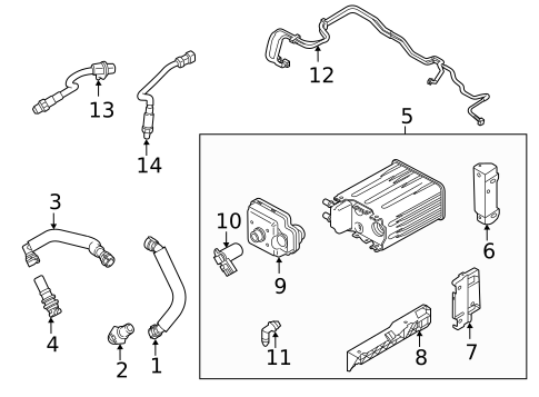 Crankcase Ventilation System for 2022 Ford F-350 Super Duty #0