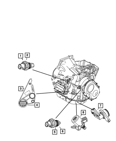Sensors for 2010 Chrysler PT Cruiser #2
