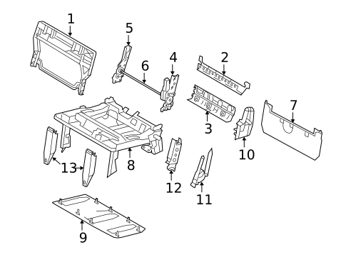 Third Row Seats for 2009 Volkswagen Routan #4