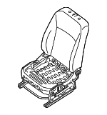 87651ET85C - Body: Seat Assembly for Nissan: Sentra Image