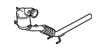 5QM254500J - Exhaust: Converter &amp; Pipe for Volkswagen: Golf, Golf Alltrack, Golf SportWagen Image