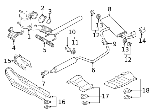 Mufflers for 2015 Volkswagen Golf #0