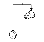 31451003 - Suspension: Lower Control Arm Inner Bushing for Volvo Image
