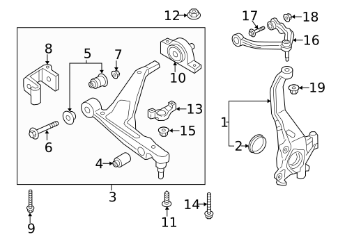 Suspension Components for 2019 Volvo XC90 #0