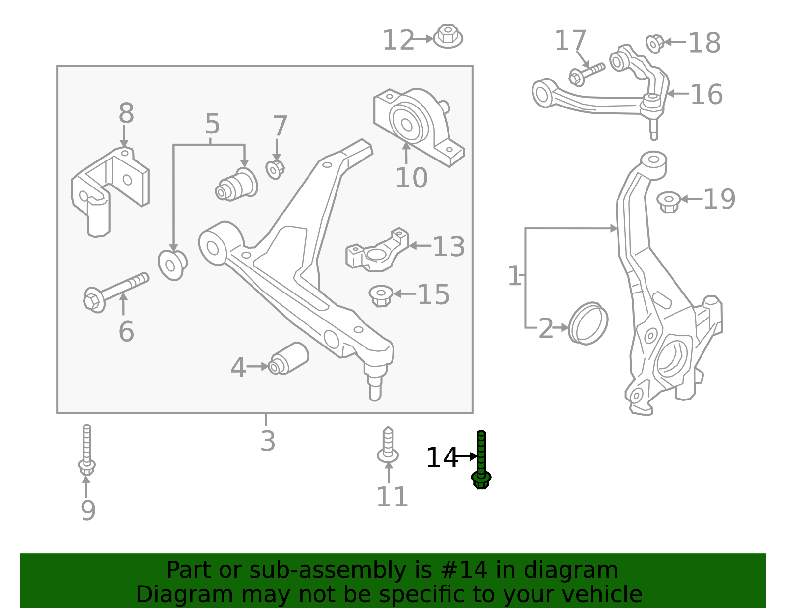 Genuine Lower Ball Joint Screw for 2016-2026 Volvo | Part# 30670589 ...