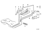 16131183133 - Fuel Supply: Plastic Nut for Coarse Threaded Pin for BMW Image