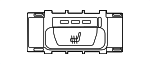 61315A956A1 - Body: Seat Heat Switch for BMW: X5, X6 Image