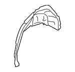 51650VC0309P - : Inner Wheelhouse for Subaru: WRX Image