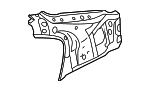 51519VC0009P - Body: Rear Pillar for Subaru: WRX Image