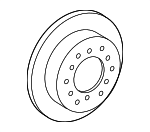 4243104090 - Brakes: Rotor for Toyota Image