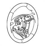 32336790891 - Steering: Steering Wheel for BMW: 528i, 528i xDrive, 535d, 535d xDrive, 535i, 535i GT, 535i GT xDrive, 535i xDrive, 550i, 550i GT, 550i GT xDrive, 550i xDrive, 740i, 740Li, 740Li xDrive, 750i, 750i xDrive, 750Li, 750Li xDrive, 760Li, ActiveHybrid 5, ActiveHybrid 7, M5 Image