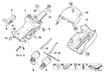 32311094266 - Steering: Support.Bracket W/Steering Column Tube for BMW Image