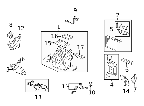 Heater for 2007 Honda CR-V #0