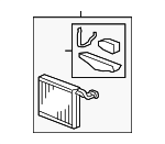 80211SWAA03 - : Evaporator Core for Honda Image