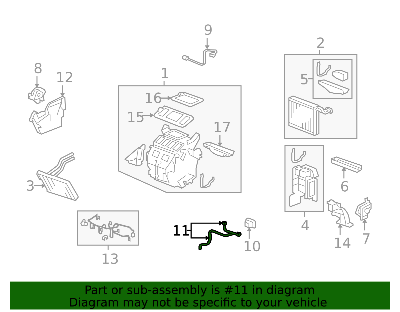 80271-SWA-A00 - High-Quality A/C Evaporator Drain for AutoNation Parts