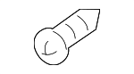 9390344480 - Electrical: Display Unit Screw for Honda: Accord, Accord Crosstour, Civic, Clarity, Crosstour, Element, Fit, HR-V, Odyssey, Pilot Image