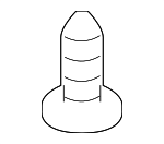 11547421 - Body: Lower Deflector Screw for GM Image