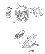 1HK26ZJ8AB - : Steering Wheel for Mopar Image