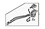 81310A7051 - Body: Latch Assembly for Kia: Forte, Forte5 Image