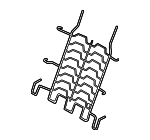 52107410476 - Body: Spring Pad for BMW Image