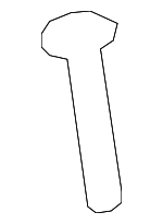 6104630AA - Body: Door Trim Panel Screw for Chrysler: 200, Sebring | Dodge: Avenger Image