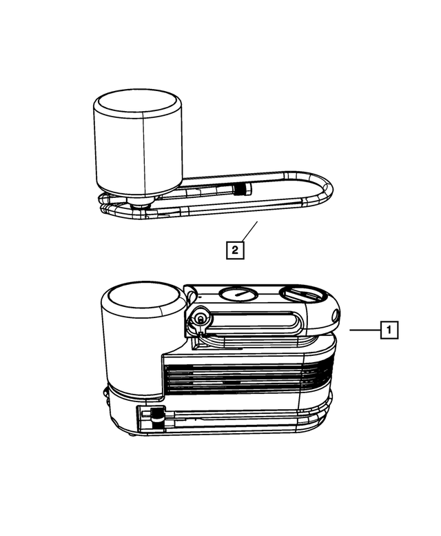 68640368AA - Wheels: Tire Compressor for Mopar Image