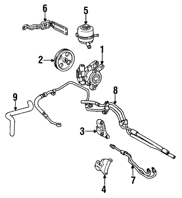 4431110021 - Unclassified: Pulley for Toyota: Paseo Image