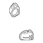 LR020022 - : Front Duct for Land-Rover Image