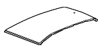 25879327 - Body: Roof Panel for GM Image