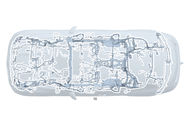 2535407629 - : Electrical Wiring Harness for Mercedes-Benz Image
