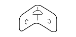 711372J000 - Body: Outer Aperture Bracket for Hyundai Image