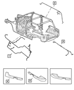 56051922AG - Electrical: Body Wiring for Jeep: Wrangler Image