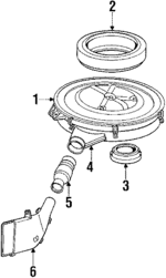 3094580465 - : Air Filter for Mercedes-Benz Image