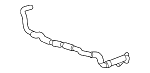 G922H48020 - Cooling System: Drive Motor Inverter Radiator Hose for Toyota: Highlander Image