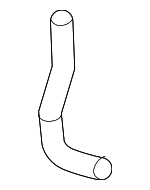 G922J48020 - Cooling System: Drive Motor Inverter Radiator Hose for Toyota: Highlander Image