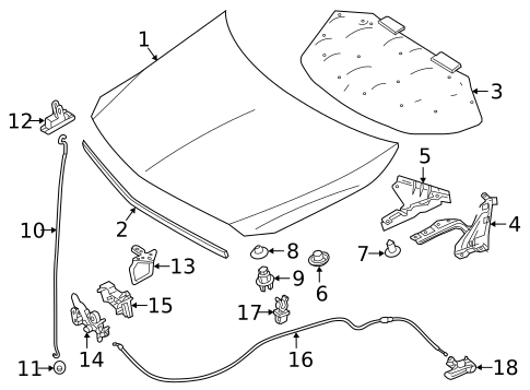 Anti-Theft Components for 2017 Mercedes-Benz B 250e #1