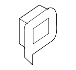 84642ET200 - Body: Rear Panel Trim Handle for Nissan Image