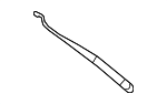 983100W000 - Body: Wiper Arm for Hyundai Image