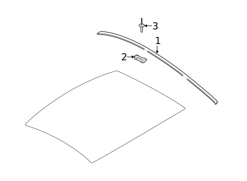 Exterior Trim - Roof for 2012 Ford Mustang #0