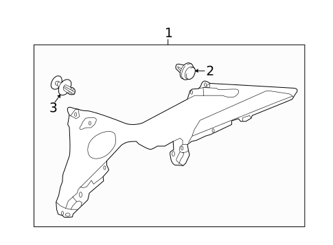 Interior Trim - Quarter Panels for 2019 Honda Civic #0