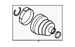 31605A55890 - Suspension: Boot for BMW Image