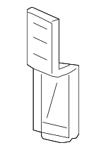 73526AE000 - HVAC: Side Cover for Subaru: Baja, Legacy, Outback Image