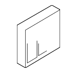 72213AE060 - HVAC: Plate for Subaru: Baja, Legacy, Outback Image