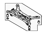 55405L1100 - Suspension: Suspension Cross-member for Hyundai: Sonata Image