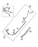 68146651AE - Fuel: Fuel Supply And Return Tube for Mopar Image