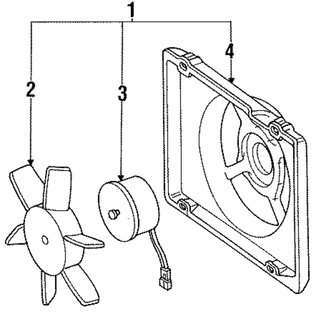 32001839 - Cooling System: Fan Assembly for Mopar Image