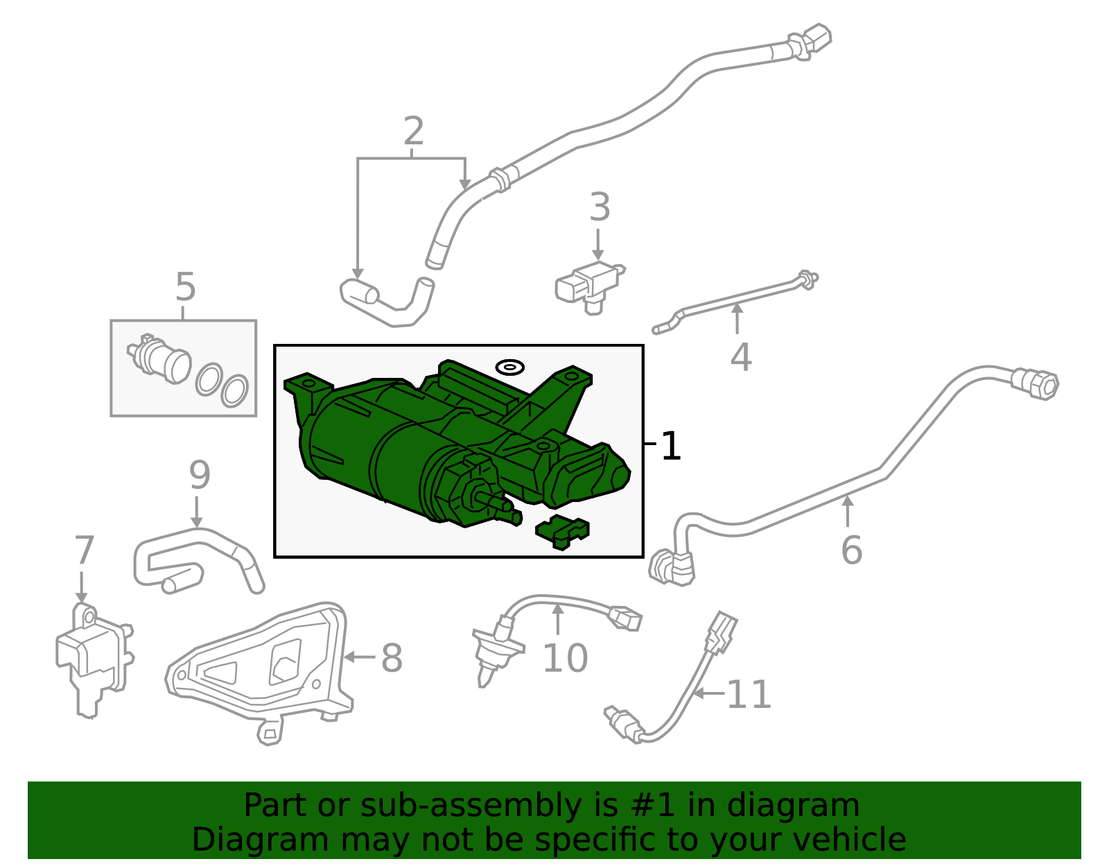 17011-TBA-L01 - Vapor Canister 2016-2021 Honda Civic | Honda Parts Online