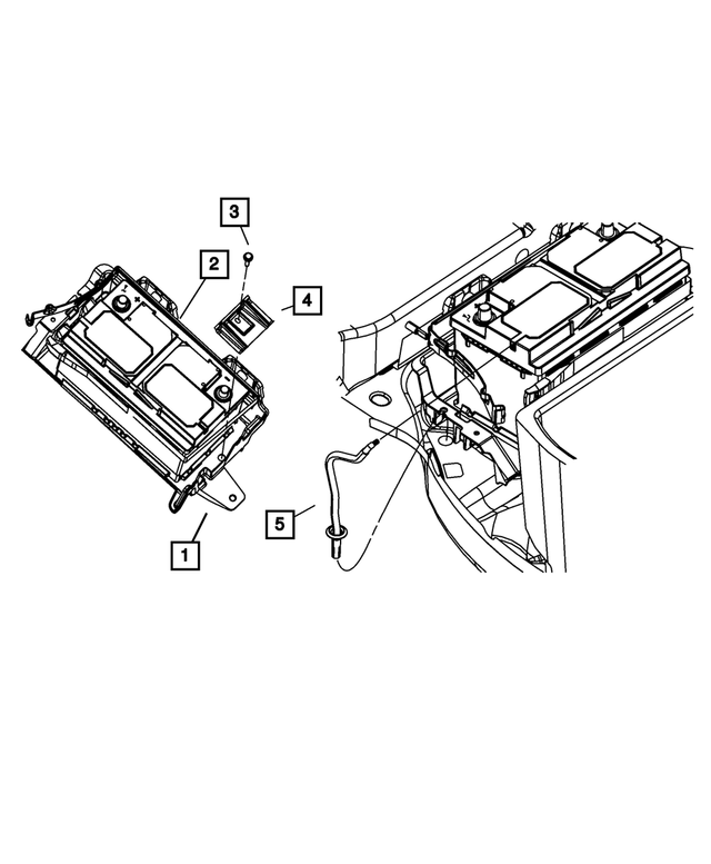 BA94R765AB - Electrical: Storage Battery for Mopar Image