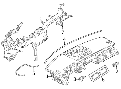 Instrument Panel for 2025 Mercedes-Benz S 63 AMG&reg; E Performance #0